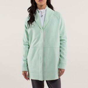 Lululemon Yin To My Yang Cardi- Heavyweight Button Down Sweatshirt- Size 4